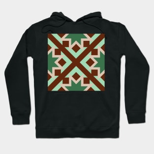 Quilt inspired farmhouse style pattern Hoodie